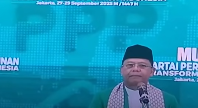 Plt Ketum PPP M Mardiono/Foto: tangkap layar